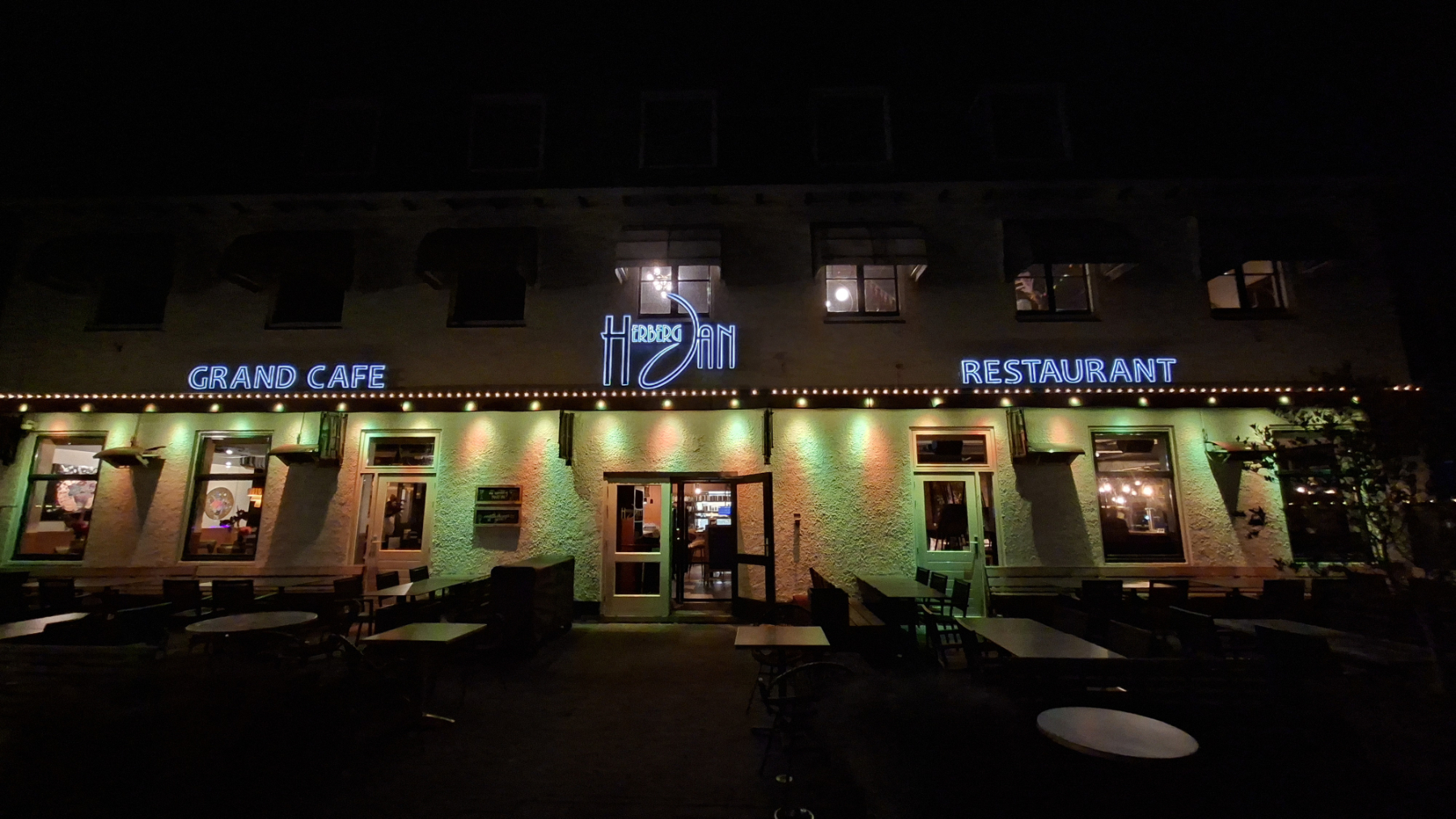 Nachtelijk DJ optreden