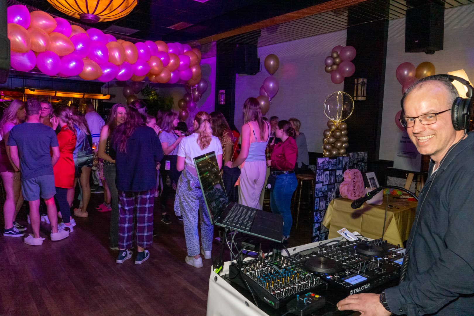 Feestje in volle gang